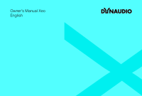 Dynaudio Xeo 4 & Xeo 6 - Owners manual